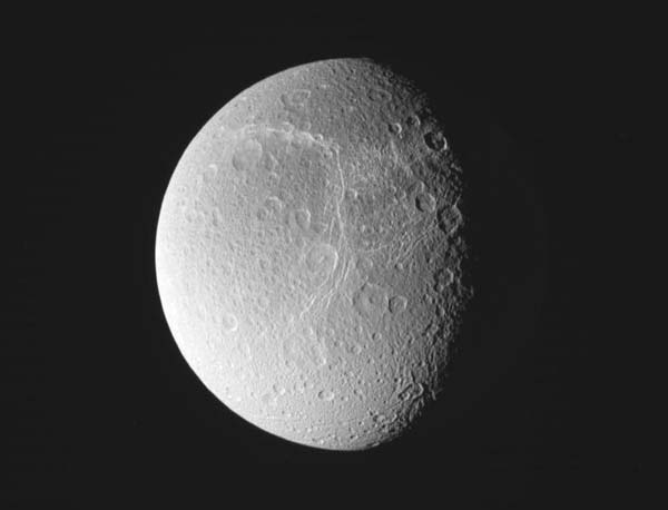 New Images of Saturn's Moon Dione Released